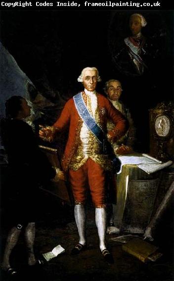 Francisco de goya y Lucientes The Count of Florida blanca